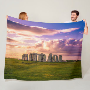 STONEHENGE FLEECE BLANKET