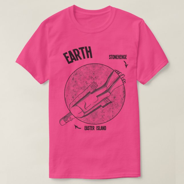 Stonehenge Meme Funny earth T-Shirt (Design Front)