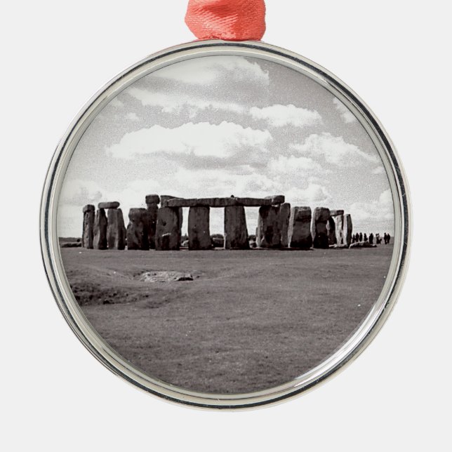 Stonehenge Metal Tree Decoration (Front)