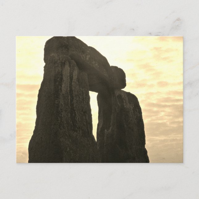 Stonehenge postcard (Front)