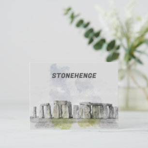 Stonehenge Postcard – Christmas Gift for Traveler