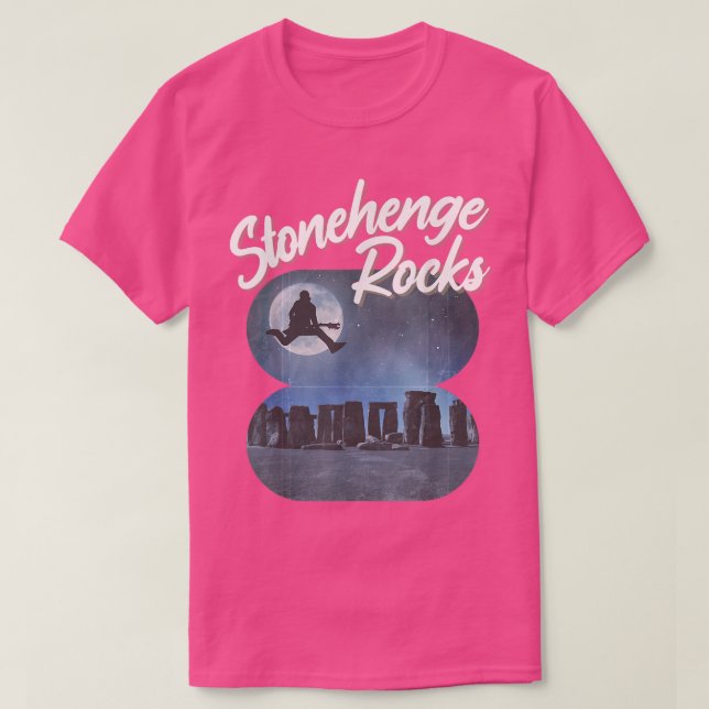 Stonehenge Rocks Stonehenge Souvenir - Stonehenge  T-Shirt (Design Front)