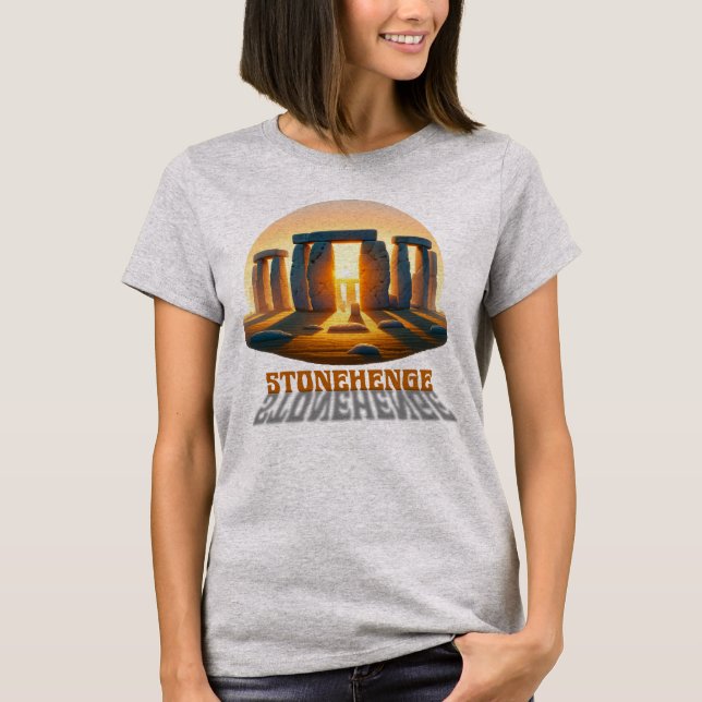Stonehenge Salisbury England T-Shirt (Front)
