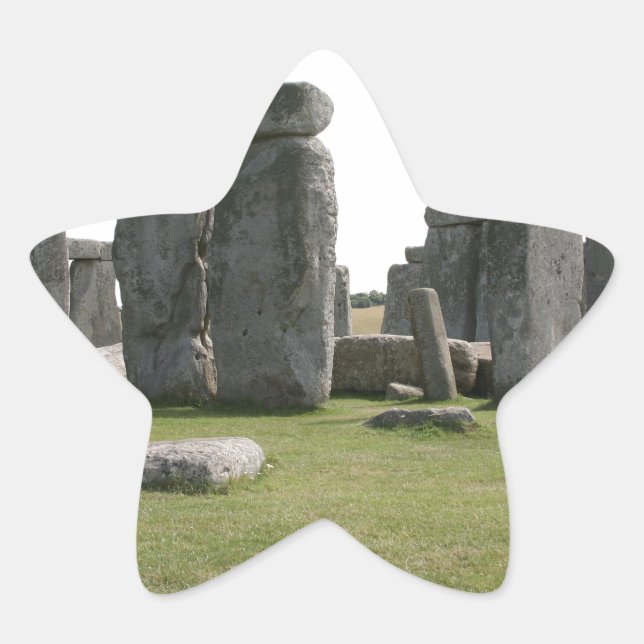 Stonehenge Star Sticker (Front)