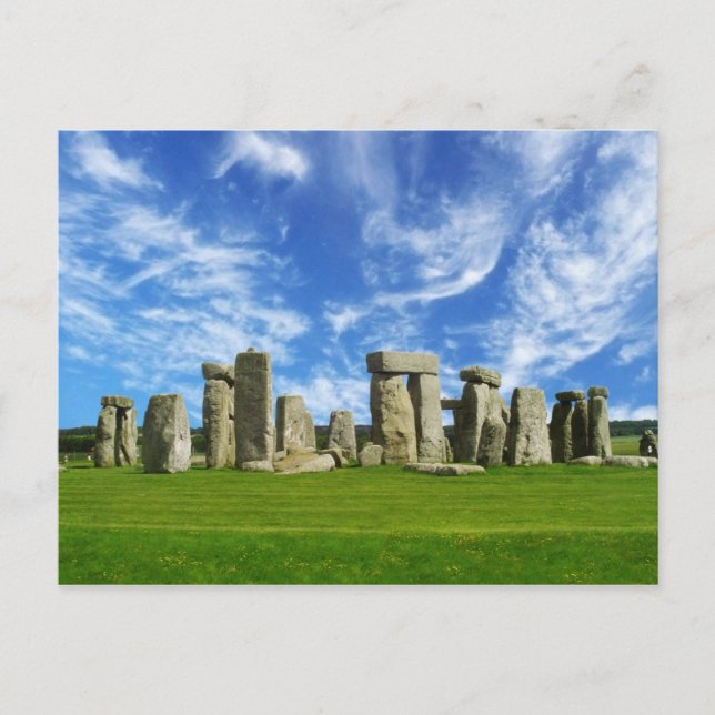 Stonehenge, Wiltshire, England Postcard (Front)