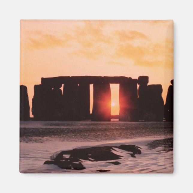 Stonehenge, Winter Solstice Magnet (Front)
