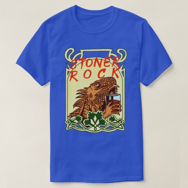 stoner rock desert stoned T-Shirt (Design Front)