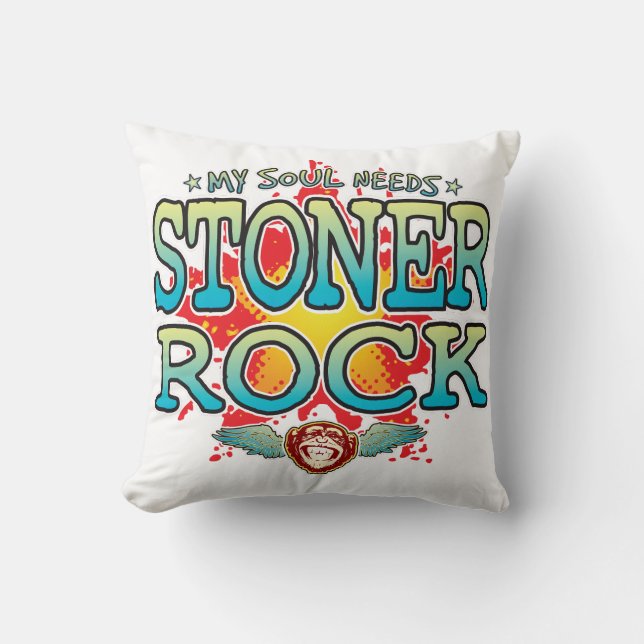 Stoner Rock Soul Cushion (Front)