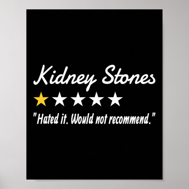 Stones 1-star Review Would Not Recommend  Poster (Front)