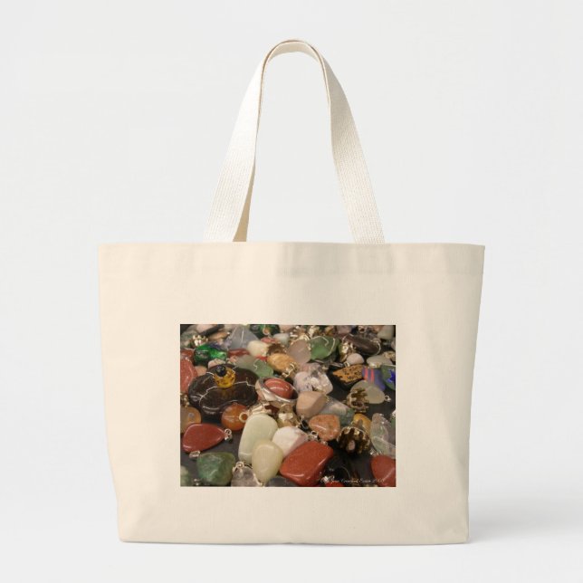 Stones and bangles large tote bag (Front)