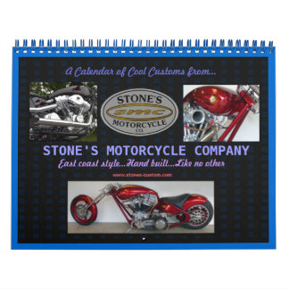 Stones Custom Motorcycle Calendar 2012