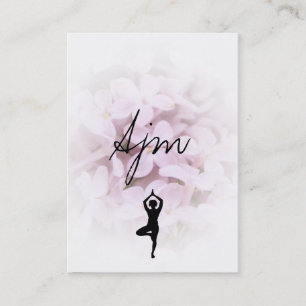 Stones & Flowers Yoga Business Card