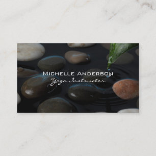Stones in Pond Business Card