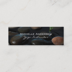 Stones in Pond Mini Business Card