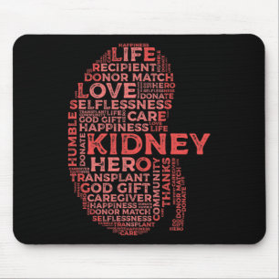 Stones Kidney Disease Awareness Patient Survivor Mouse Pad