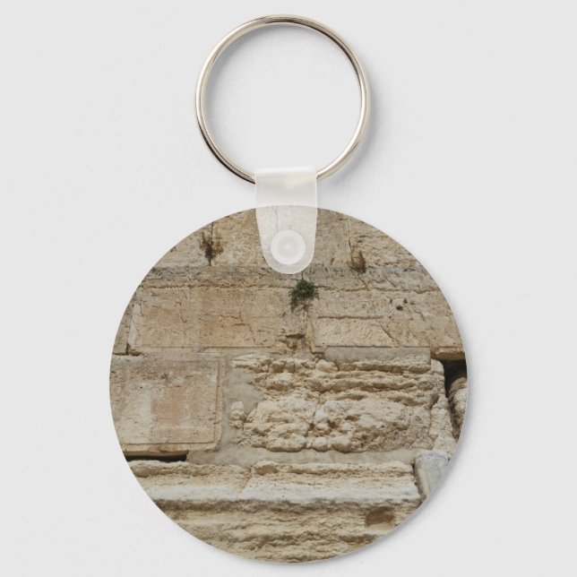 Stones Kotel Western Wall Jerusalem Key Ring (Front)