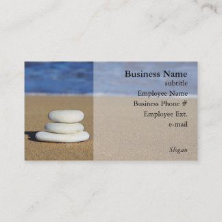 Stones on the Beach Business Cards