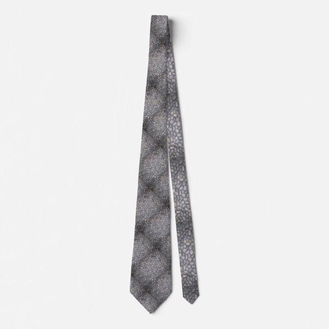 Stones Pebbles Photography Tie (Front)