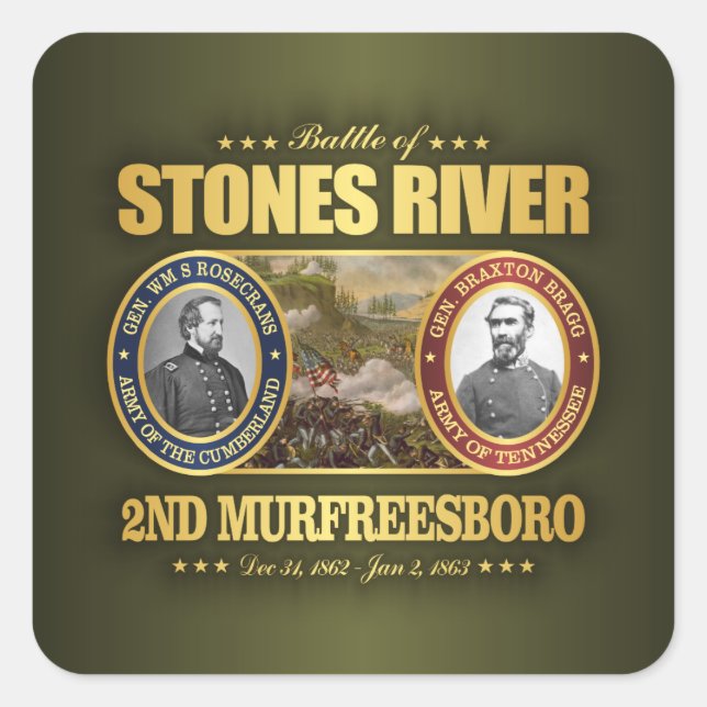 Stones River (FH2) Square Sticker (Front)