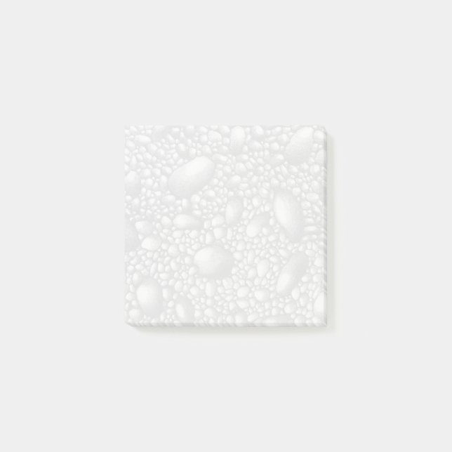 Stones Rocks Pebbled Pencil Drawing Post-it Notes (Front)