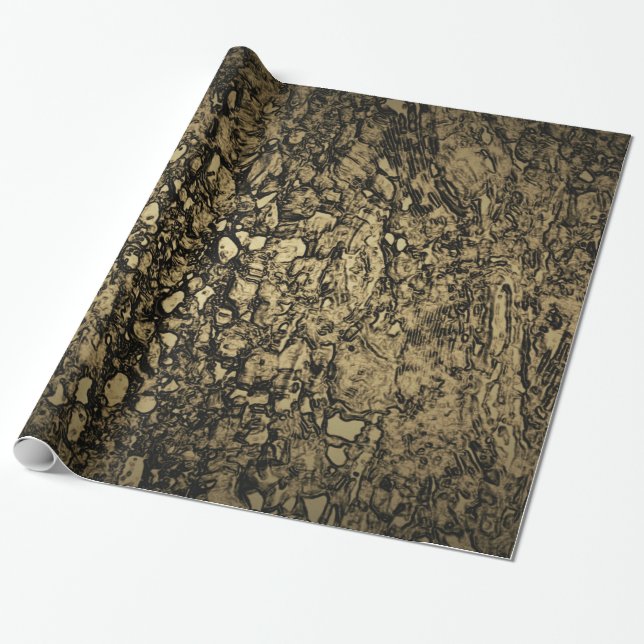 Stones under water | wrapping paper (Unrolled)