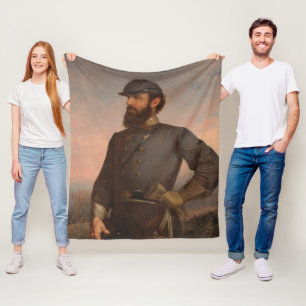 Stonewall Jackson Fleece Blanket