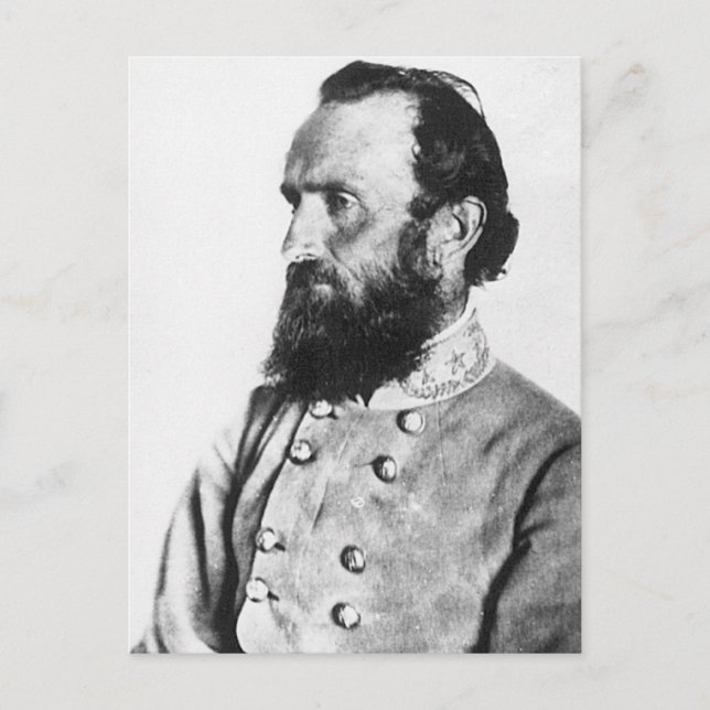 Stonewall Jackson Postcard (Front)