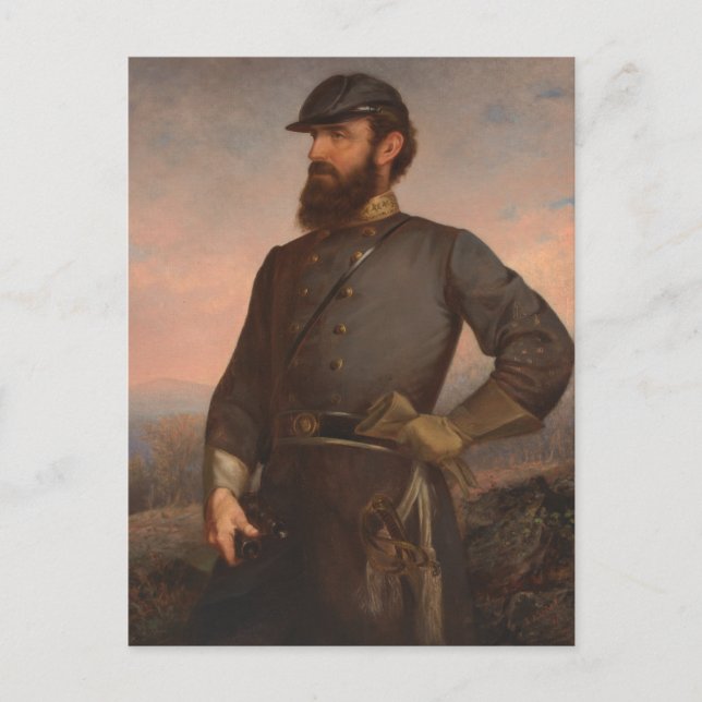 Stonewall Jackson Postcard (Front)
