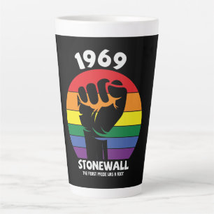Stonewall Riot Remembrance Gay Pride  Latte Mug