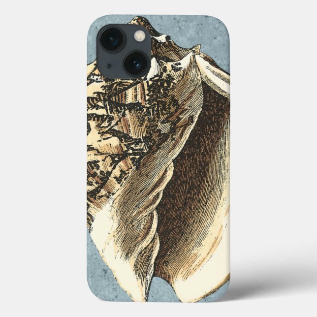 Stonewashed Conch Shell Case-Mate iPhone Case (Back)