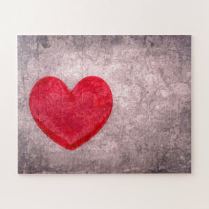 Stonewashed Heart Jigsaw Puzzle