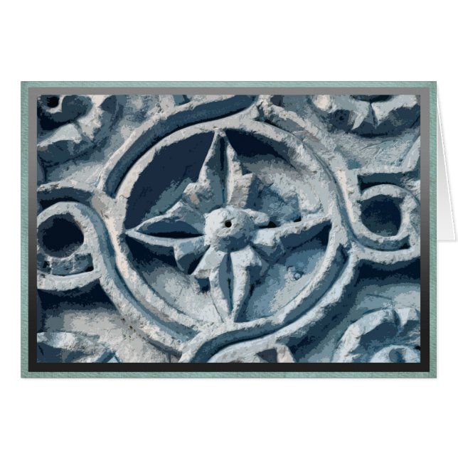 Stonework on building in Toledo, Spain (Front Horizontal)