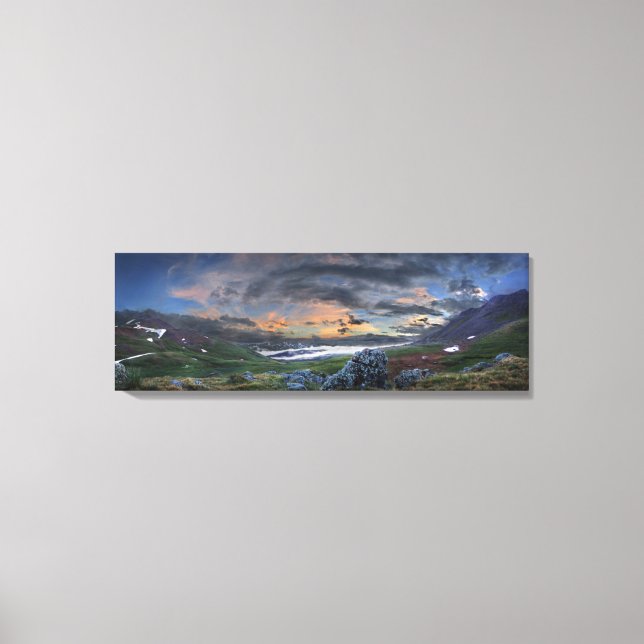 Stoney Pass Sunset - Colorado Trail Canvas Print (Front)