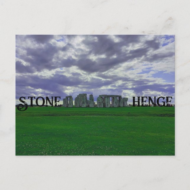 Stongehenge Salisbury Postcard (Front)