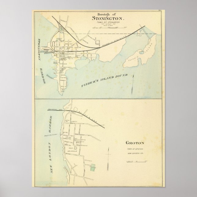 Stonington, Groton Poster (Front)