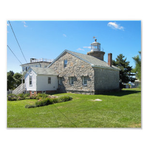 Stonington Harbour Lighthouse, Connecticut Photo Print