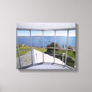 Stonington Harbour Lighthouse, CT Canvas Print
