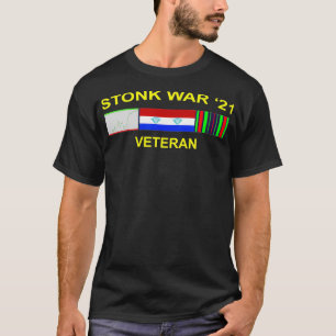 Stonk War 2021 Veteran  Thank You For Your Service T-Shirt