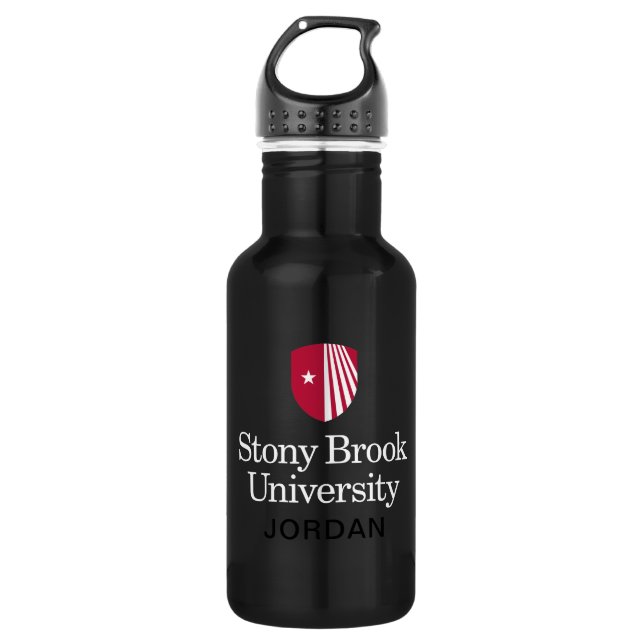 Stony Brook University | Wordmark 532 Ml Water Bottle (Front)