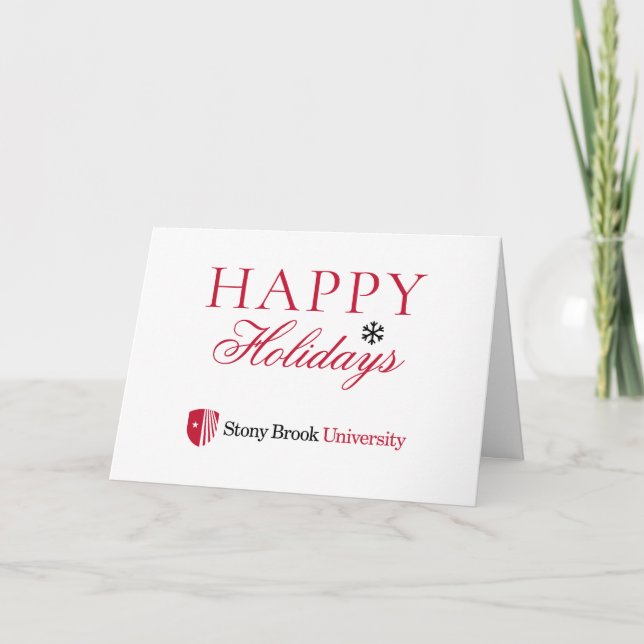 Stony Brook University | Wordmark Card (Front)