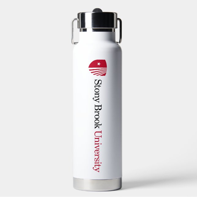 Stony Brook University | Wordmark Water Bottle (Front)