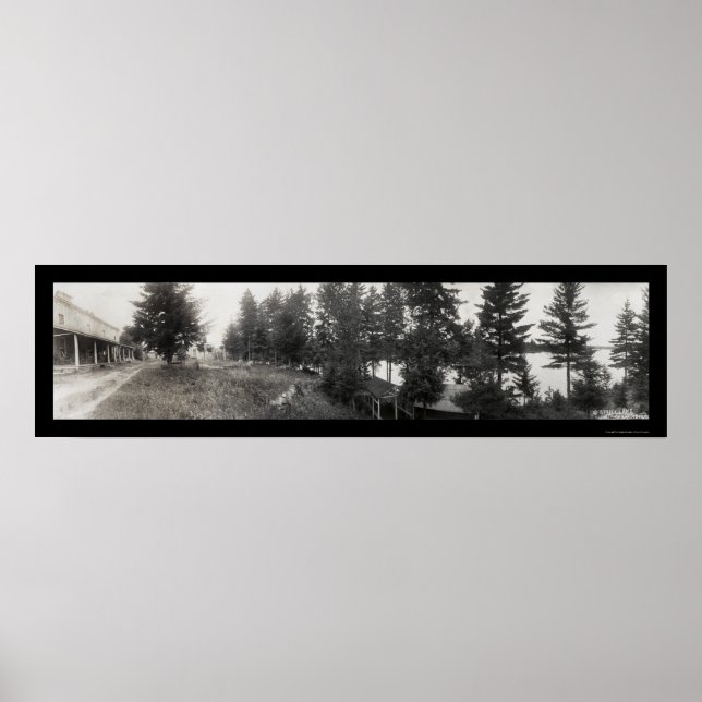 Stony Lake Hotel Glenfield, New York Photo 1921 Poster (Front)