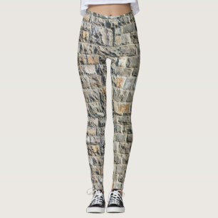 Stony pattern leggings