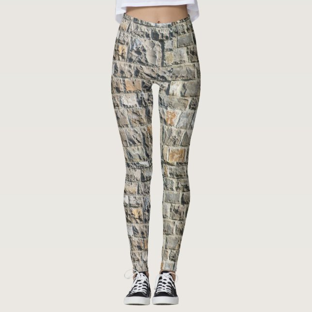 Stony pattern leggings (Front)