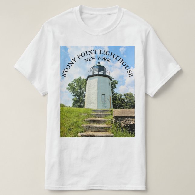 Stony Point Lighthouse, New York T-Shirt (Design Front)