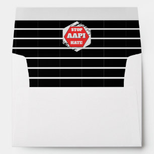 Stop AAPI Hate Rectangular Envelope