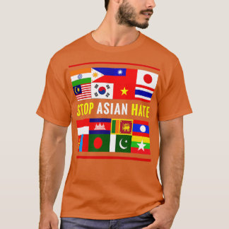 Stop AAPI Hate Support Awareness  Stop Asian Hate  T-Shirt