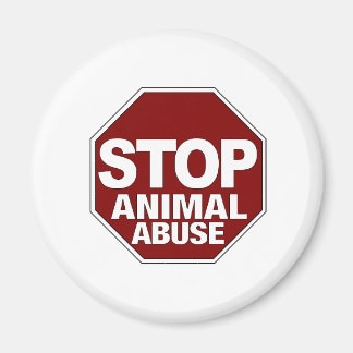 Stop Animal Abuse Magnet