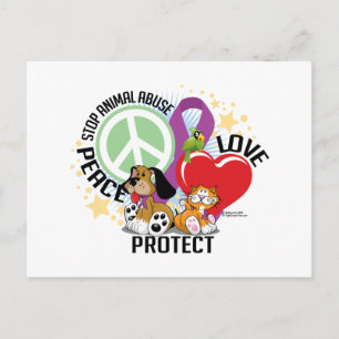 Stop Animal Abuse PLP Postcard
