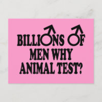 Stop animal testing funny slogan